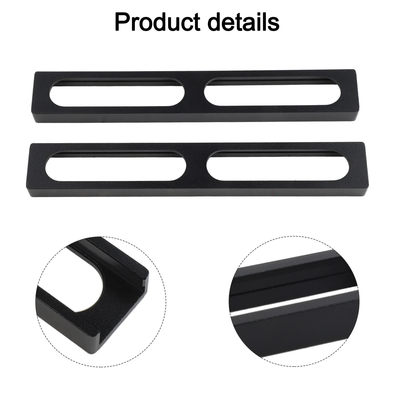 Configurazione del banco da lavoro fai-da-te Dispositivo di fresatura per cani in alluminio Banco da lavoro Set di morsetti per cani Accessorio Finitura anodizzata per la longevità