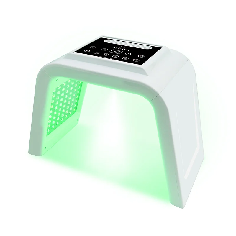 7 Colors LED Photon Machine with Nano Spray Skin Moisturizing Spectrometer أدوات الجمال إعادة شباب الوجه المياه العميقة