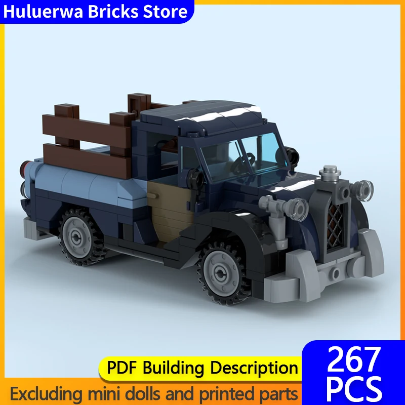 

Модель скоростного гоночного автомобиля MOC, строительные кирпичи, старая ферма, транспортный грузовик, модульная технология, детские праздничные подарки, сборные игрушки