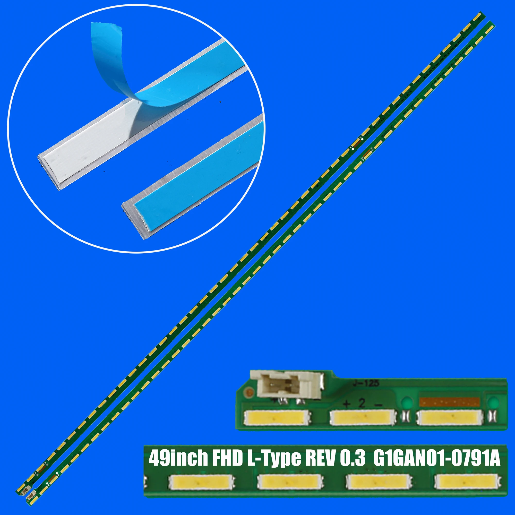 

Светодиодная лента подсветки для 49LF5400 49LF5410 49LX310C 49LF540V 49FF4040 49LF540 49LF540T 49LF540U 49LF541V 49LF5700 49LF570U