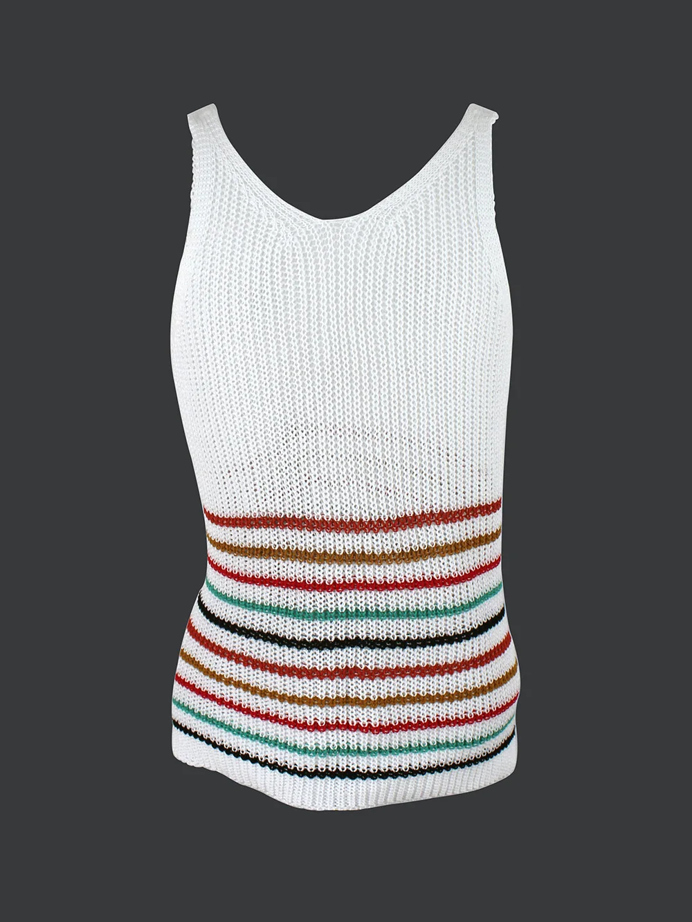 Women's sweater net color thin style tank top summer