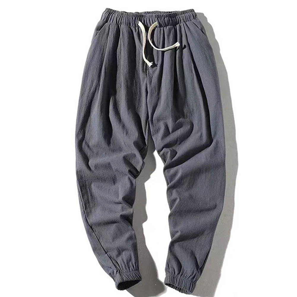 For Daily Street Wear Casual Street Pants Men Retro Pants For Urban Street Fashion Black Men's Baggy Casual Trousers Men Pants