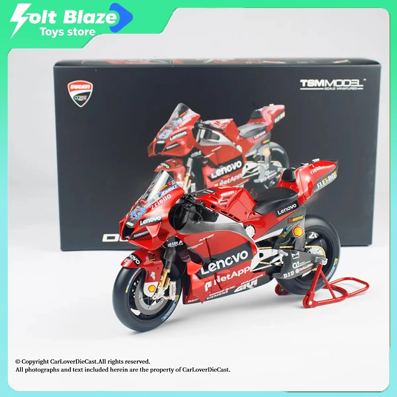

TSM 1/12 Ducati Desmosedici GP22 #43 2022 Presentation Motorcycle Model Simulation Collectible Models Boy Birthday Toys Gift