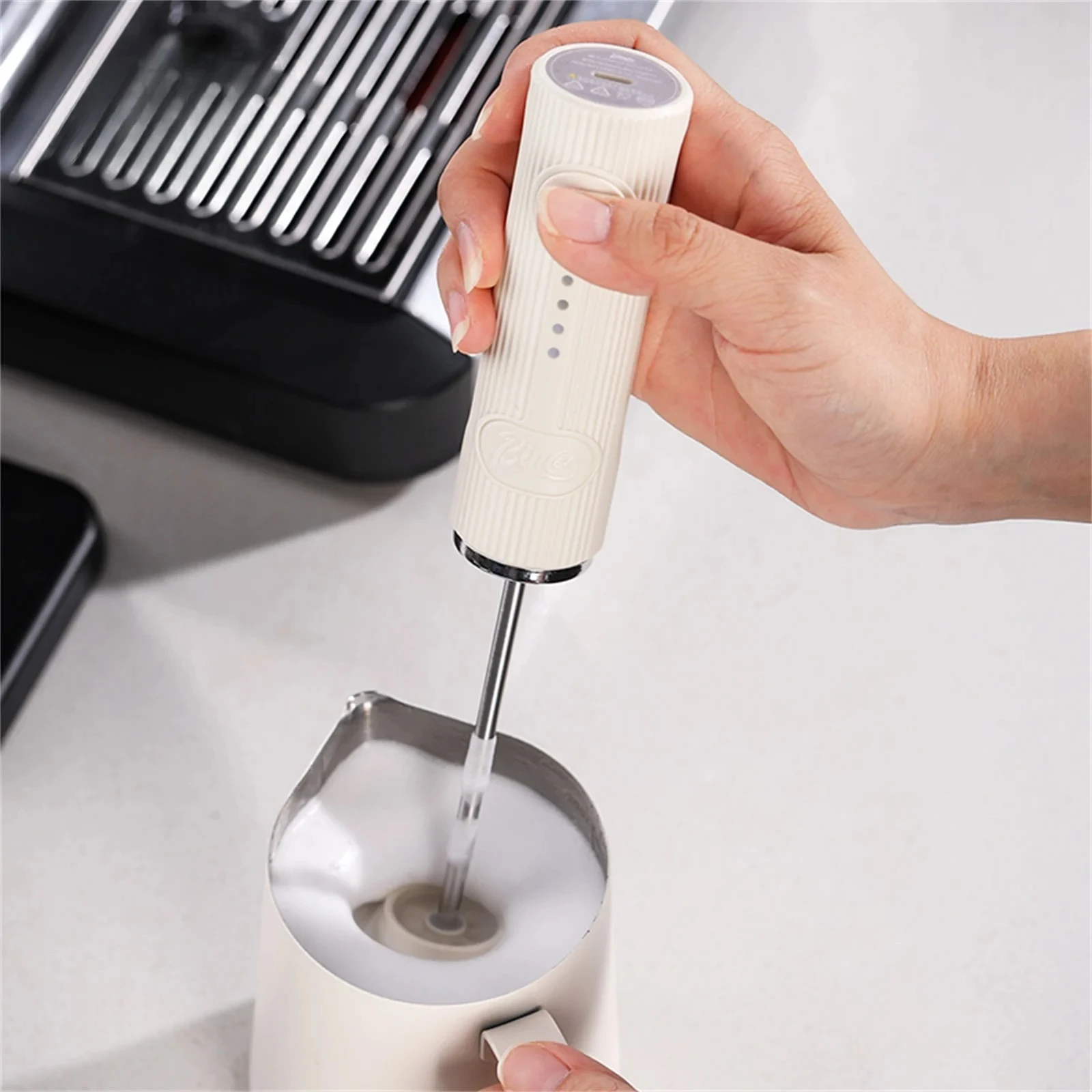 جديد الحليب رغوة القهوة خفقت خلاط خلاط كهربائي خافق البيض مزبد صغير مقبض النمام صانع الكابتشينو أدوات الطبخ