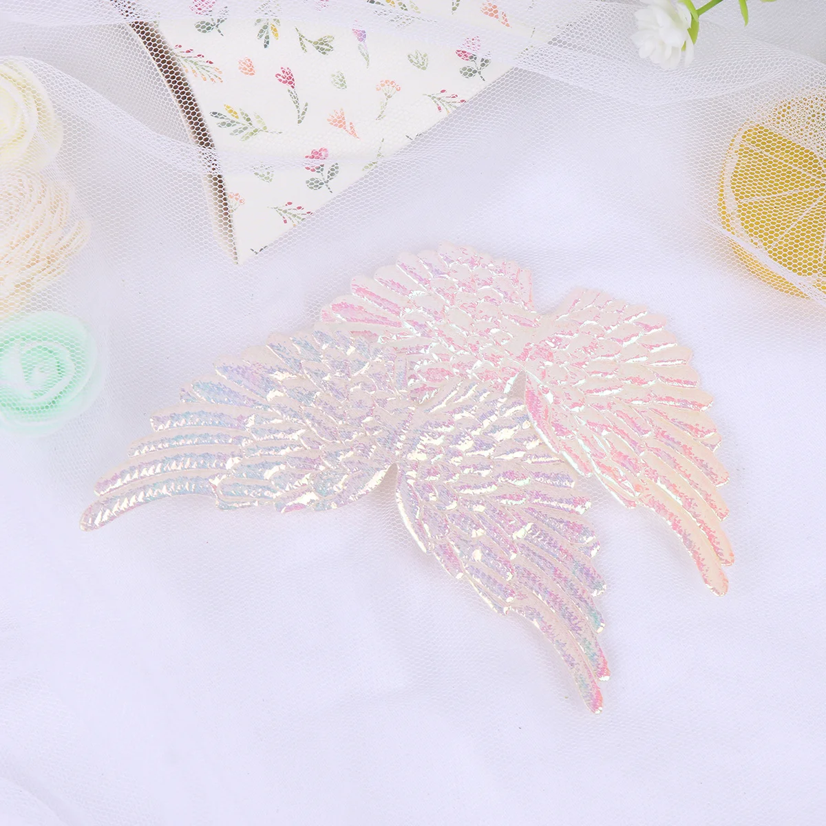 

12pcs Assorted Color Mini Angel Wing Accessory For Diy Crafts Decor Wing Decor Diy Bag Hat Wreath Christmas Gift