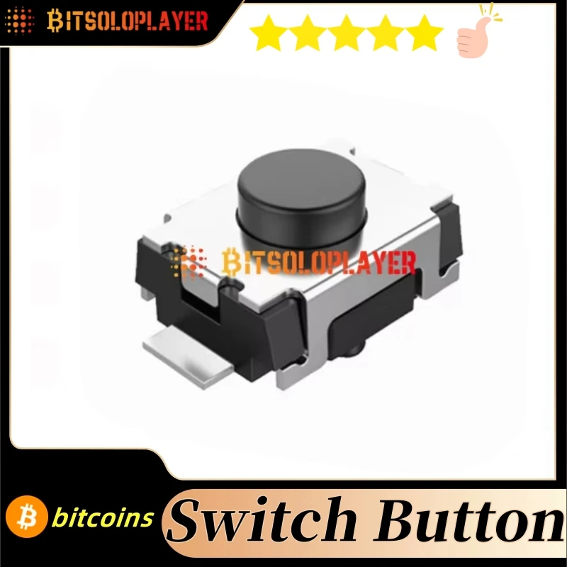 

Bitaxe GT-TC029B-H025-L1N 3.9*2.9*2.5mm Stand sticker touch switch button For Bitaxe Gamma Supra Ultra Nerdaxe Bitcoin Miners