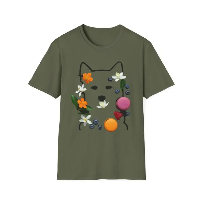 

Florist Dog 5 Softstyle T Shirt