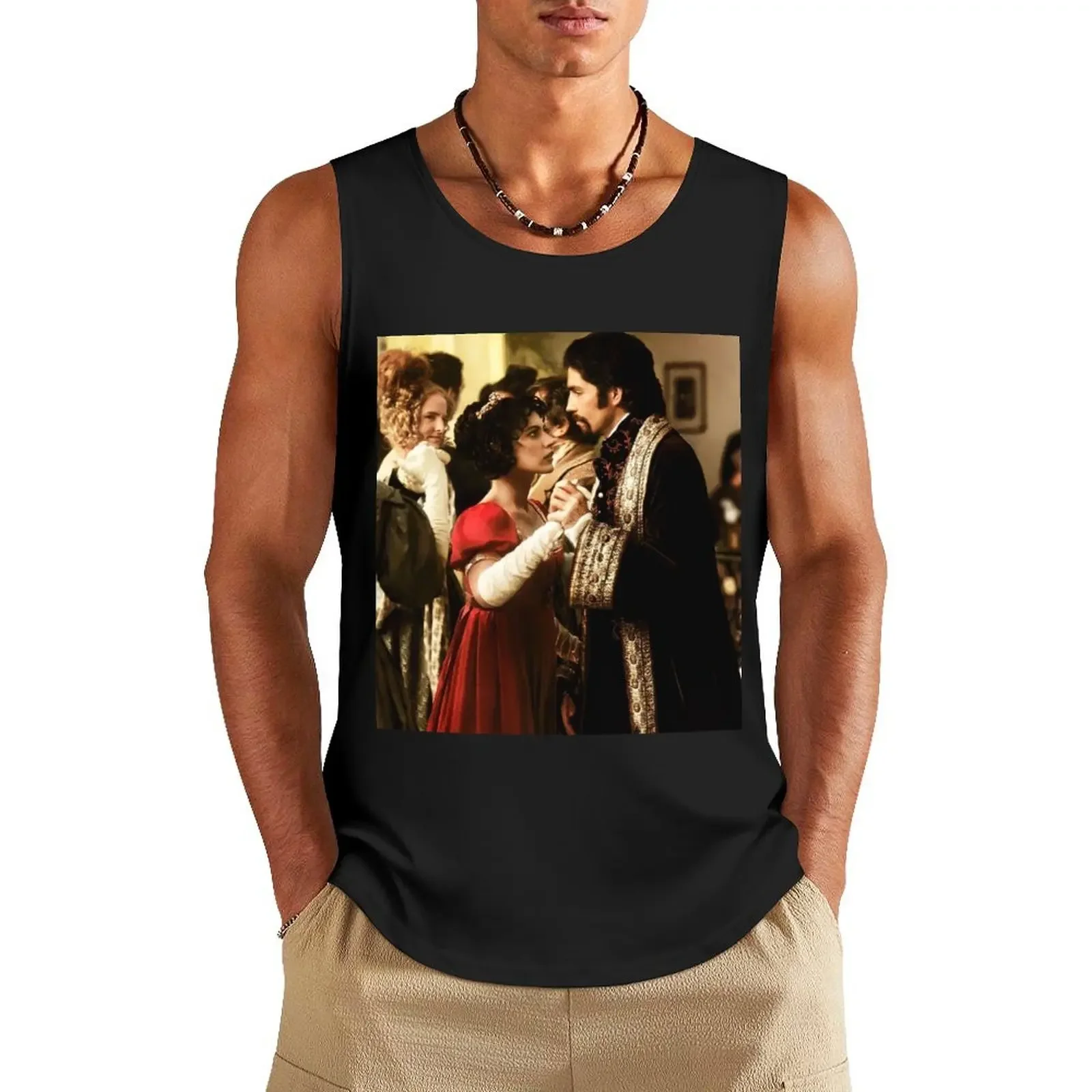 The Count of Monte Cristo Tank Top bodybuilding t-shirt men gym clothing Sleeveless men t-shirt gym man