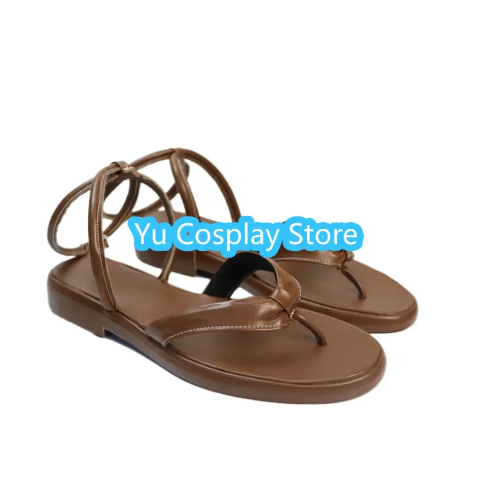 

Kaguya-hime Teimei Cosplay Shoes Custom Size Anime Boots Comic-Con Stage Performance Props 2D World Accessory