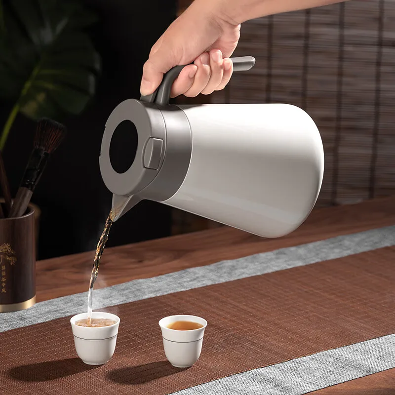 SAMADOYO  Multifunctional Mini Health Stewed Household Teapot Large Capacity Teapot 304 Stainless Steel Teapot