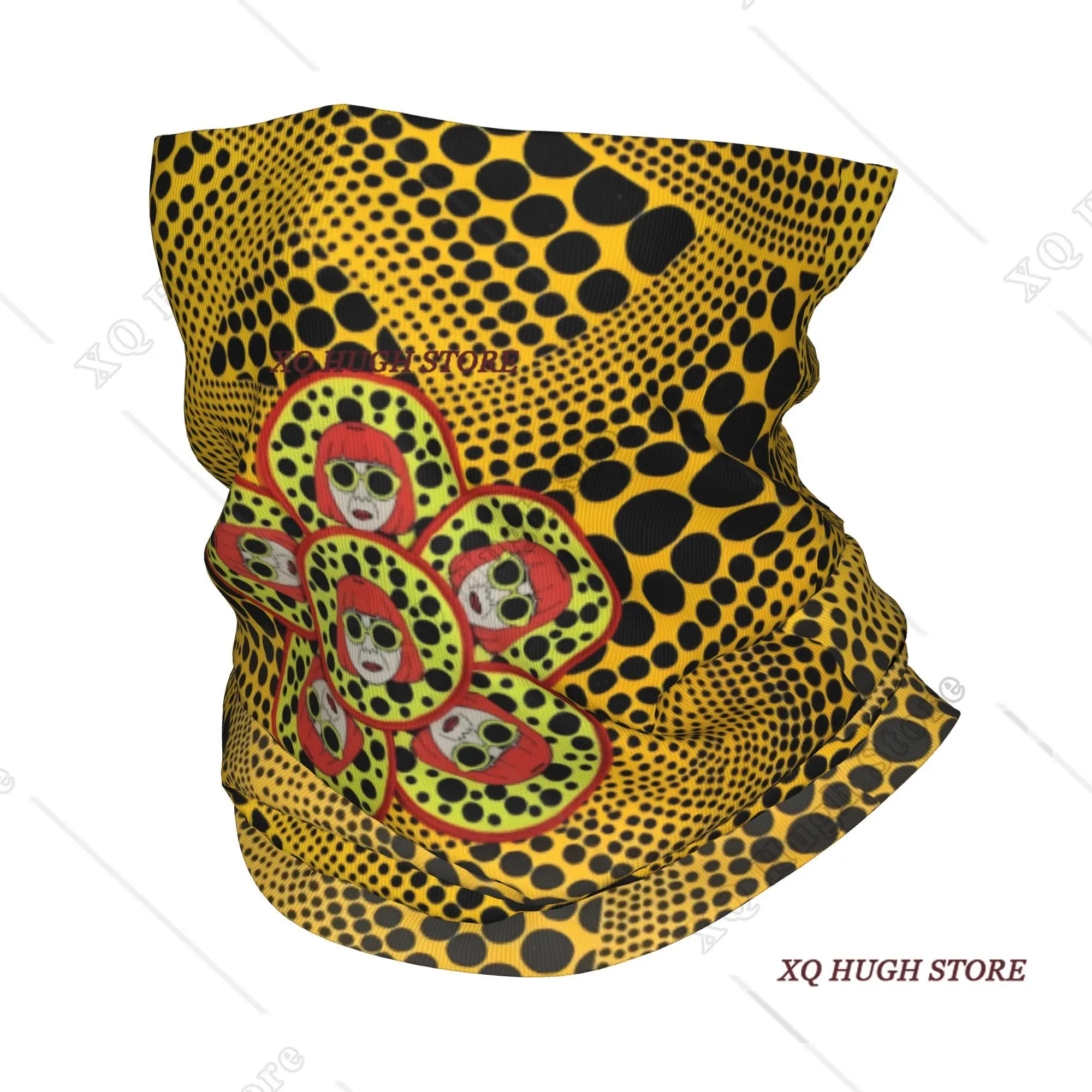 

Пользовательские Yayoi Kusama абстрактная живопись бандана шеи гетры для пеших прогулок бег для женщин и мужчин шарф Балаклава теплая