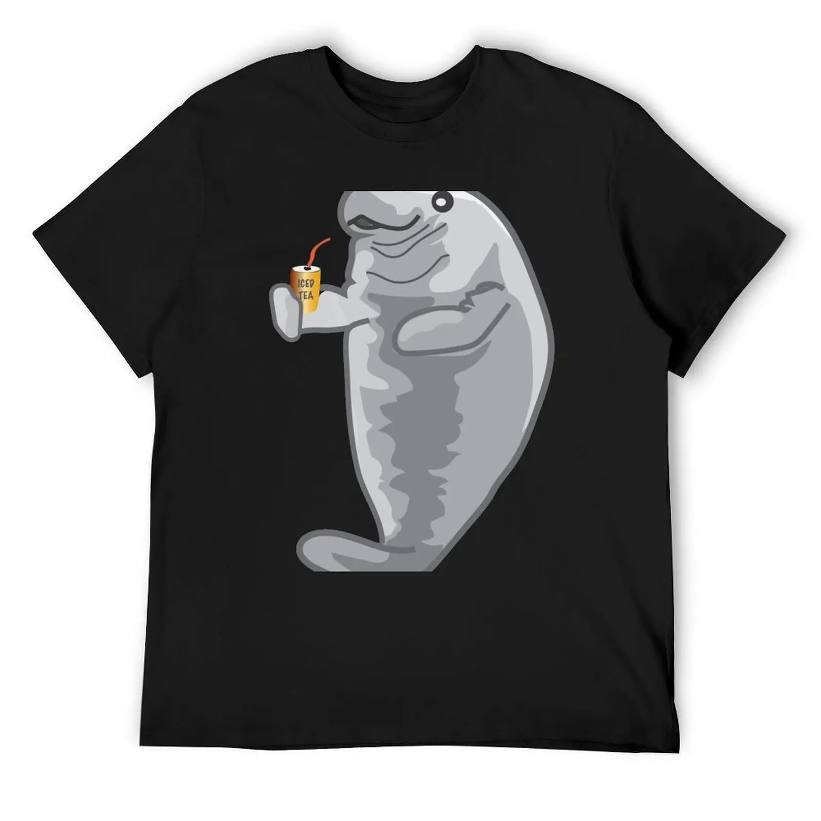 

Iced Manatee T-Shirt blacks oversizeds topping men clothes