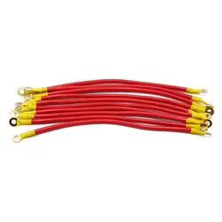 X Autohaux Cable de tierra para batería de coche, Cable de transferencia de voltaje estable, conducción eléctrica, 27cm, 42cm, 45cm, cc 12V, 24V