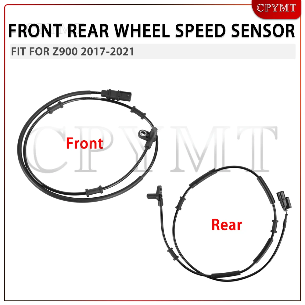 

Fit For Z900 Z 900 2017-2021 Motorcycle Front Rear ABS Wheel Speed Sensor Signal Wire Silicone Cord Wheel Speed Sensor
