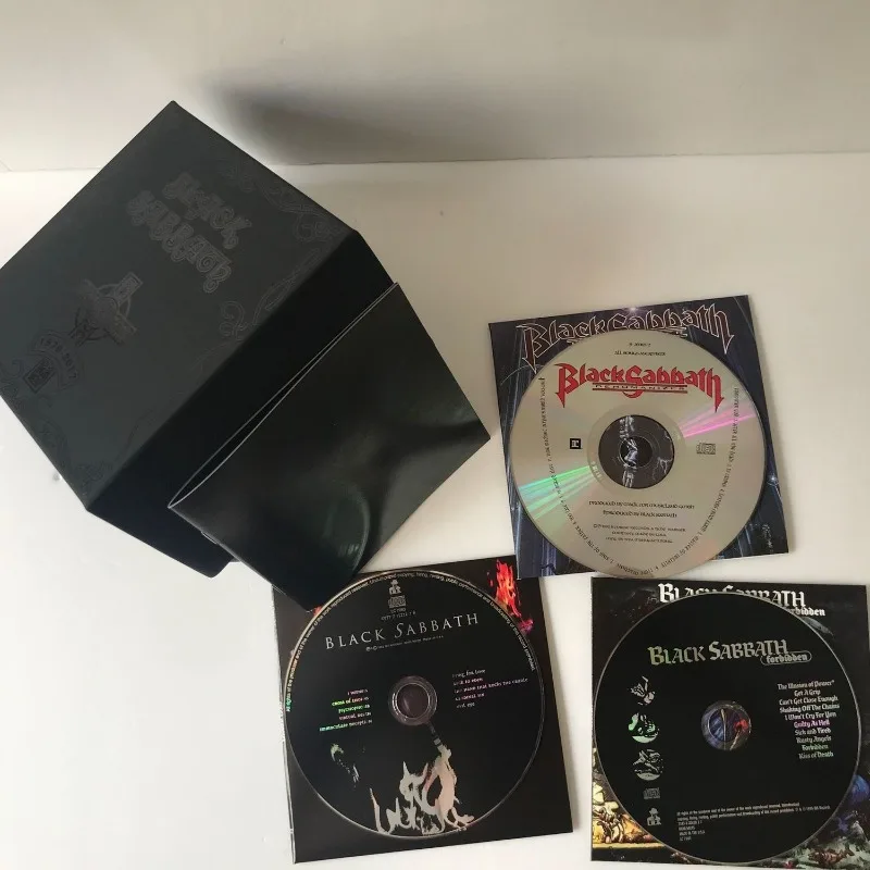 Black Box Ozzy Osbourne Complete Heavy Metal Rock Music CD Album 22 قطعة Record BD Soundtracks Gift Set