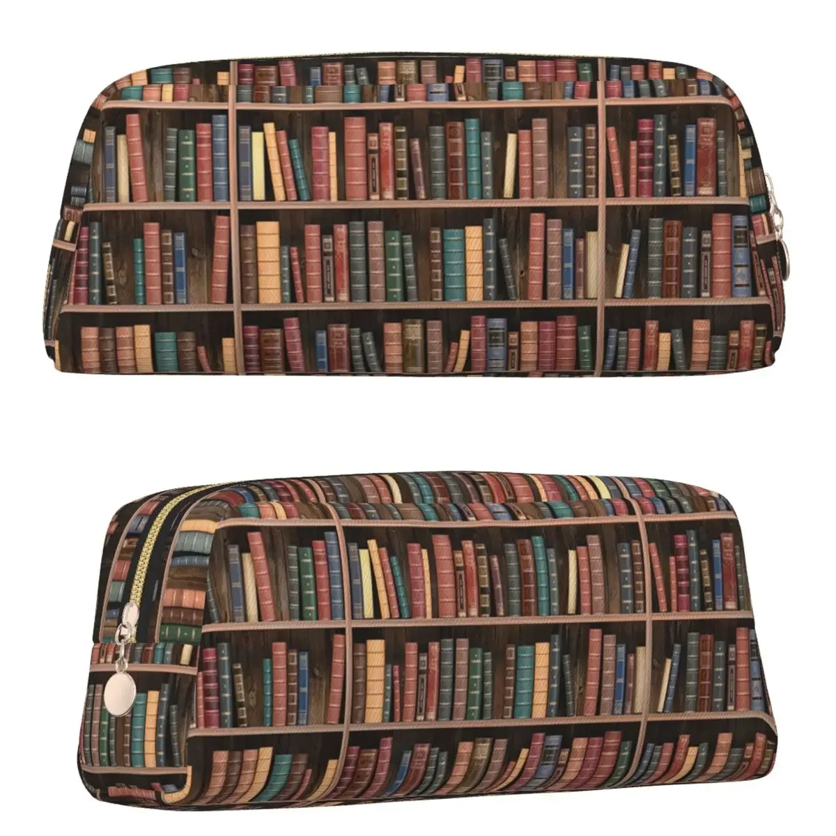 Education Library Book Pencil Case for Boy Girl Gifts Pen Box Pencil Bag Pen Holder