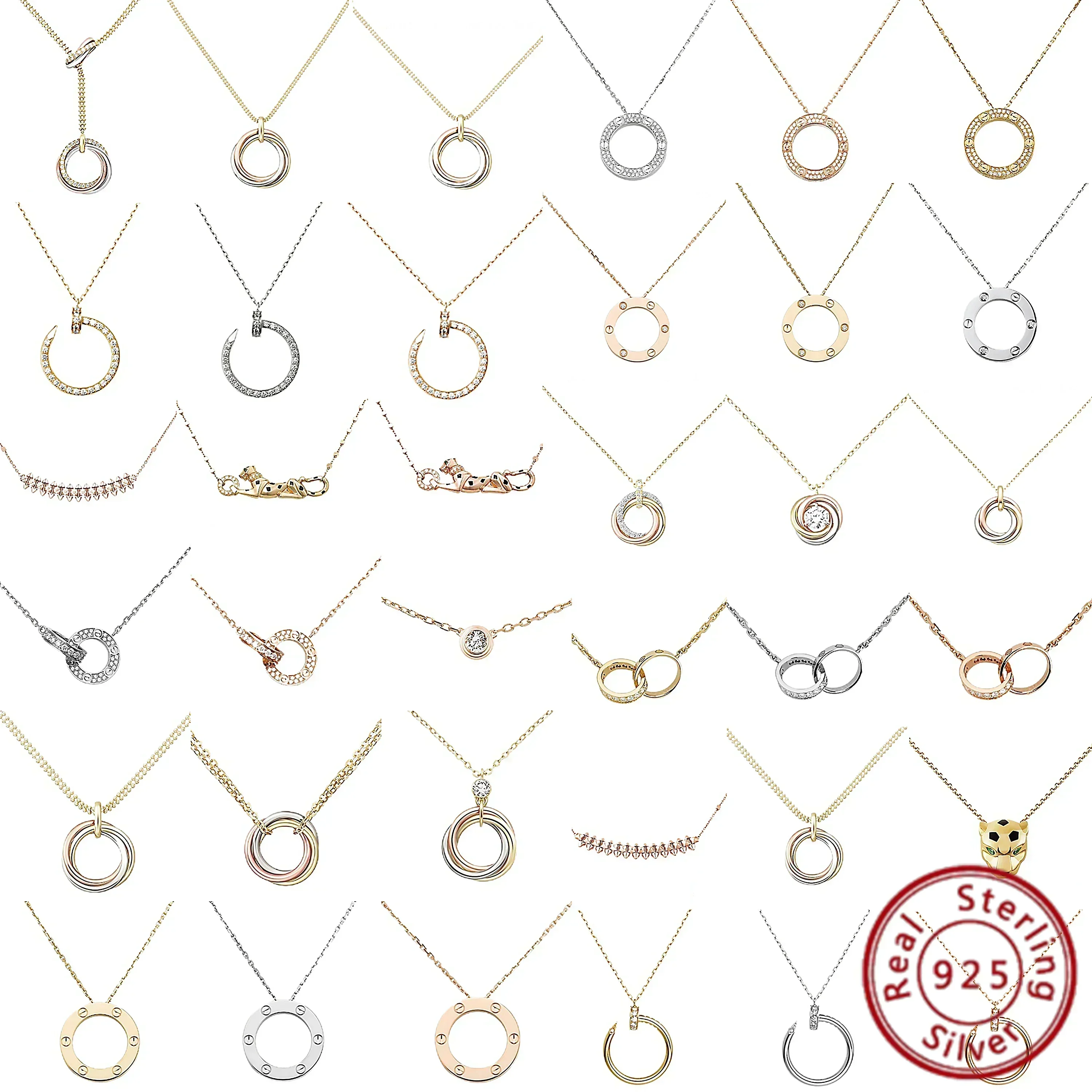 

New 925silver Embrace The Elegance of The New Necklace in 2025-petite and Perfect, Fashionable and Chic, Unique and Light Luxury