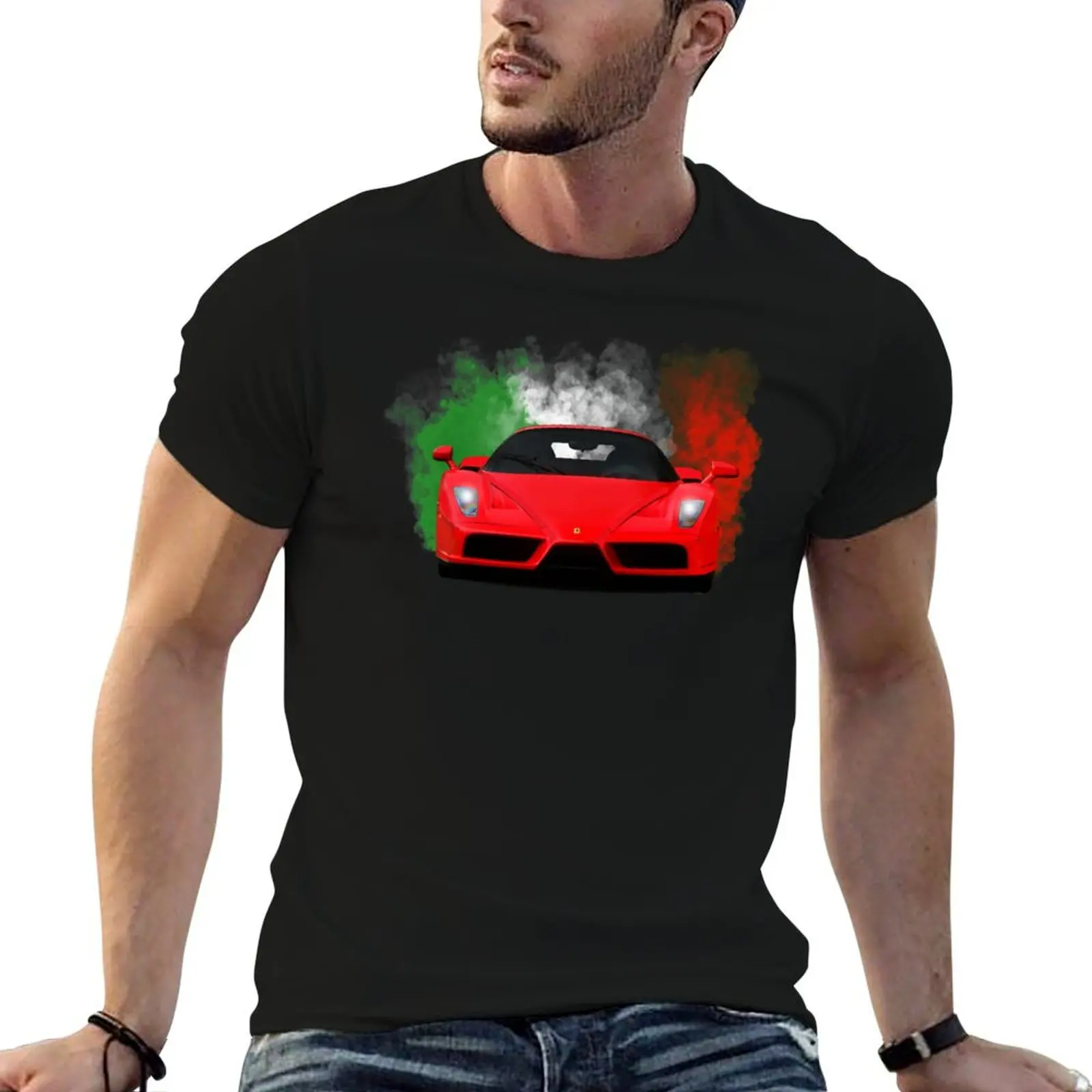 

The Enzo Face T-Shirt cotton t shirt man t shirts for man pack cotton T-Shirt
