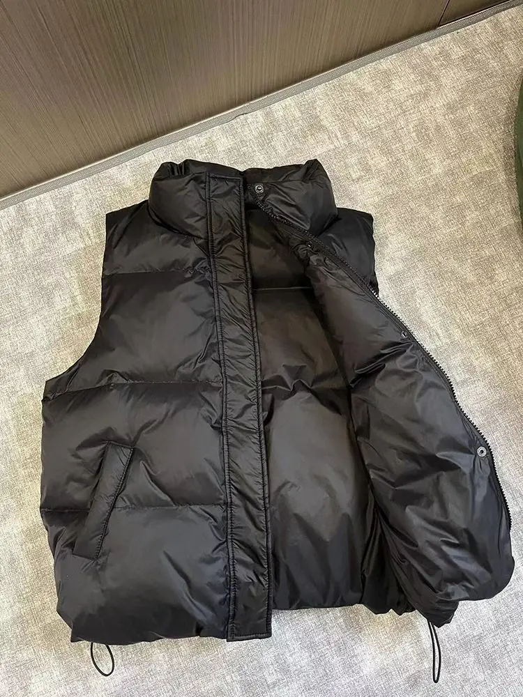 

Жилеты Жилеты Толстый женский жилет Формальный зимний бархатный плюшевый пуговицы во французском стиле на подкладке Теплая офисная одежда Уютный винтаж