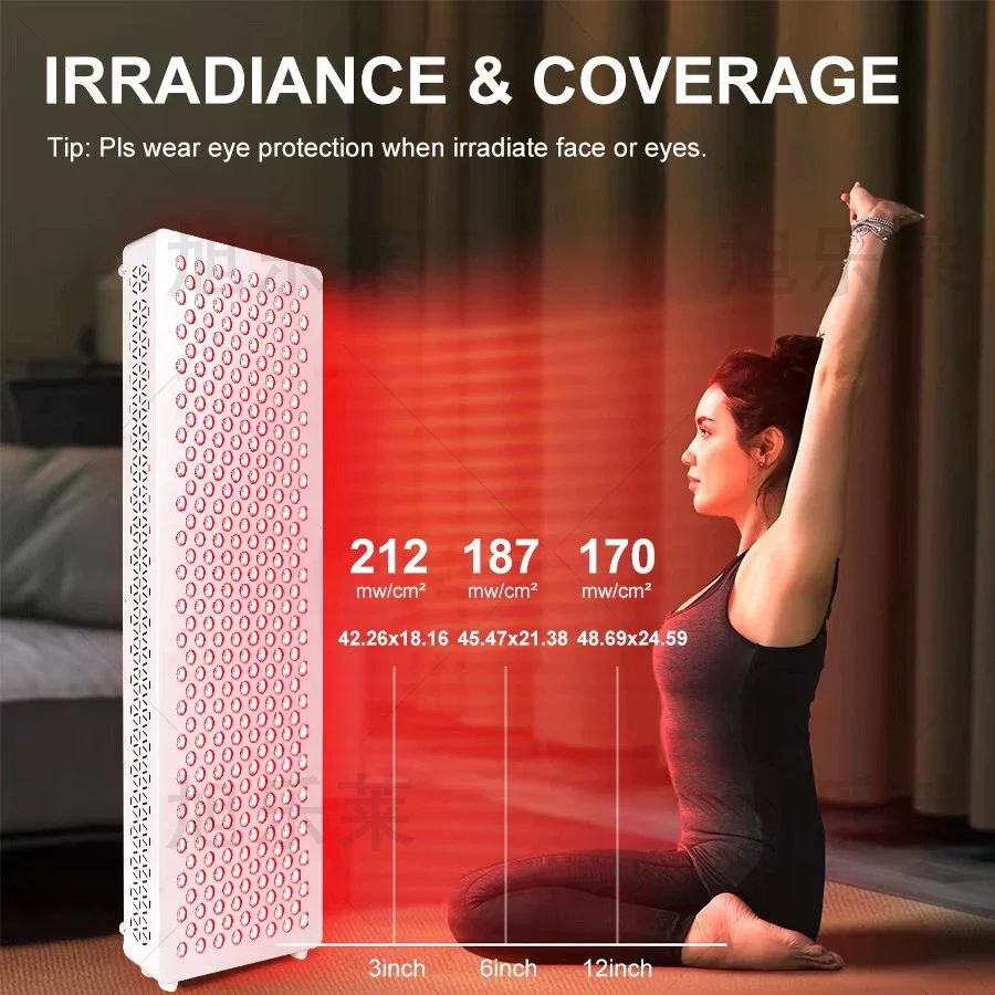 for Medium Red Light Therapy Panels Vertical Mobile Stand with Wheels Support Horizontal