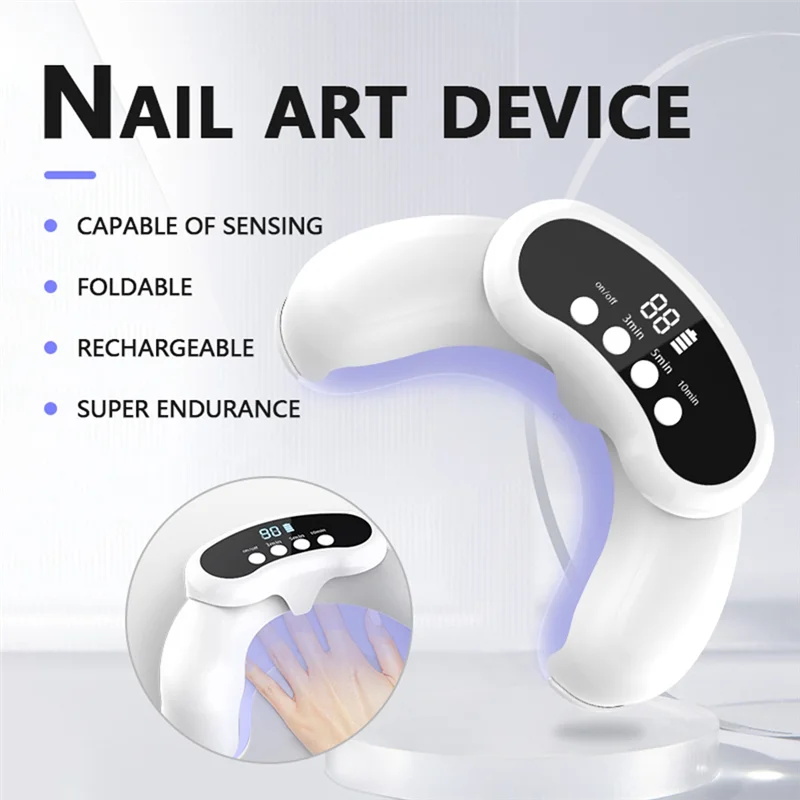 Nail Fungal Device Fingernail Fungus Treat Onychomycosis Effectively Remove Onychomycosis Grow Toe Nail White