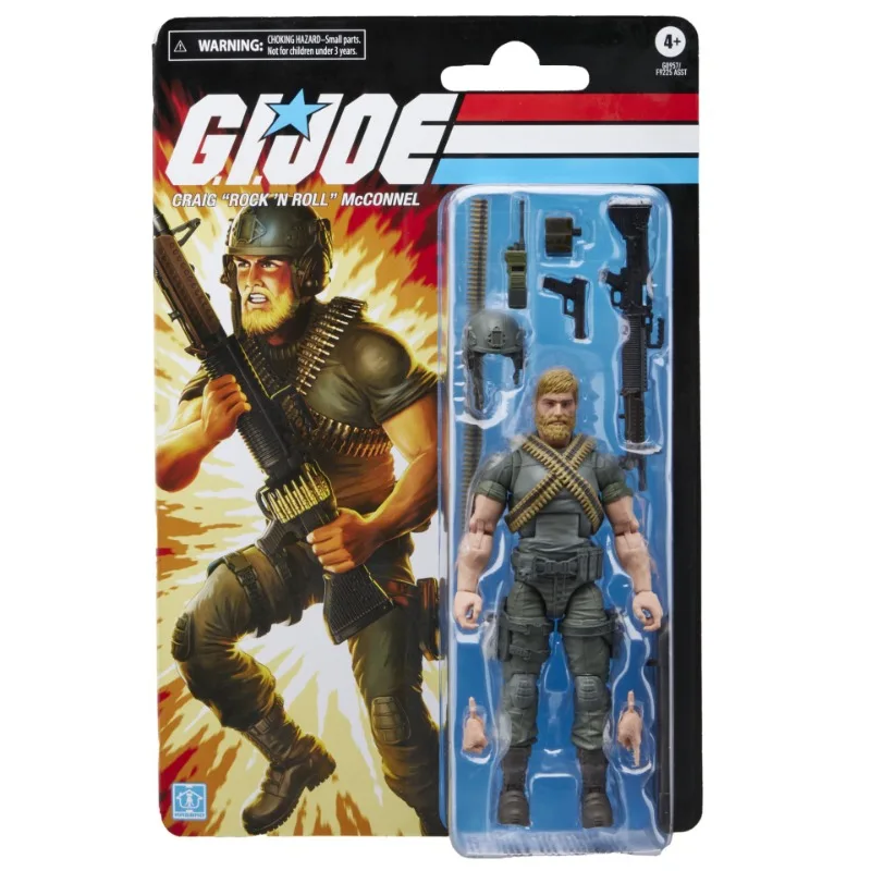 Hasbro G.I. Joe Classified Series: Retro Cardback Craig “Rock ’N Roll” McConnel