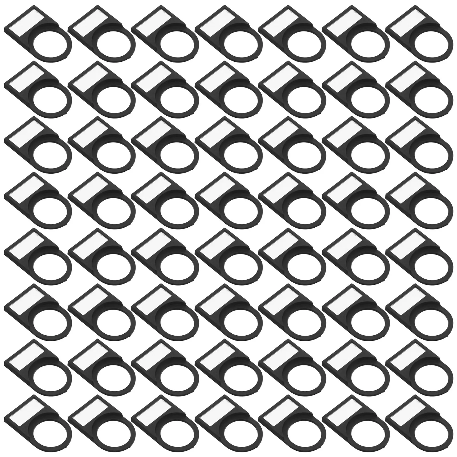 100Pcs Plastic Push Button Switch Notice Sign Board with Card Slot Frame for Electrical Distribution Cabinets Signal Light