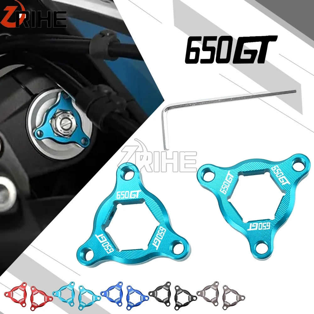 

Motorcycle ccessories FOR CFMOTO 650GT GT650 650 GT gt Suspension Fork Preload Adjusters front shock absorber adjustment code
