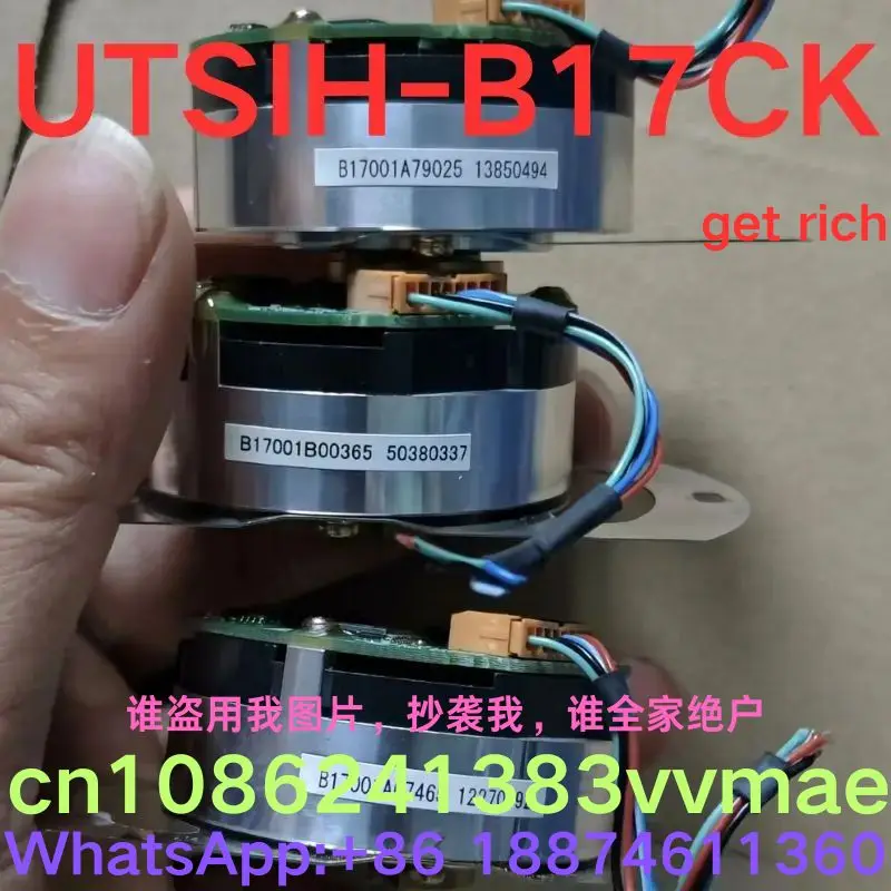 Second-hand test OK,encoder,UTSIH-B17CK  Contact me and I can offer you a discount