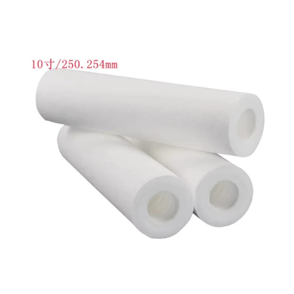 3pcs Real New Household Water Sediment Polypropylene Filter 10\