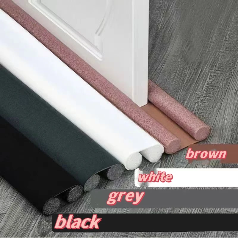The sealing strip at the bottom of the bedroom door is installed for sound insulation, air leakage prevention, rat blocking, and