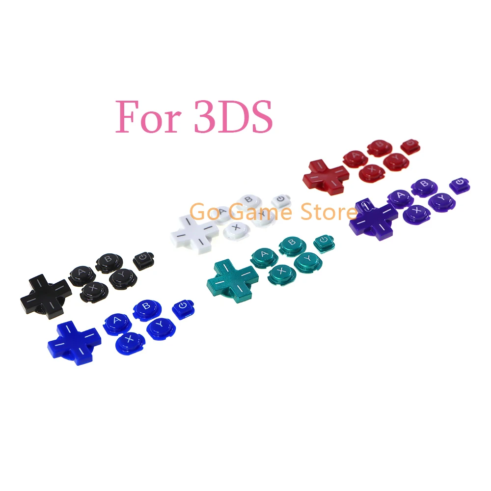 20Sets For 3DS 6 in1 ABXY Cross Keys Button Switch On/Off Button For Nintendo 3DS Game Console ABXY D-pad Button