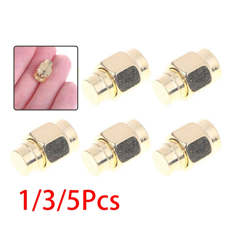 (.) 1/3/5pcs SMA Coaxial Load SMA Male Connector RF Coaxial Matched  Termination Load 6GHZ 50ohm 1/2W