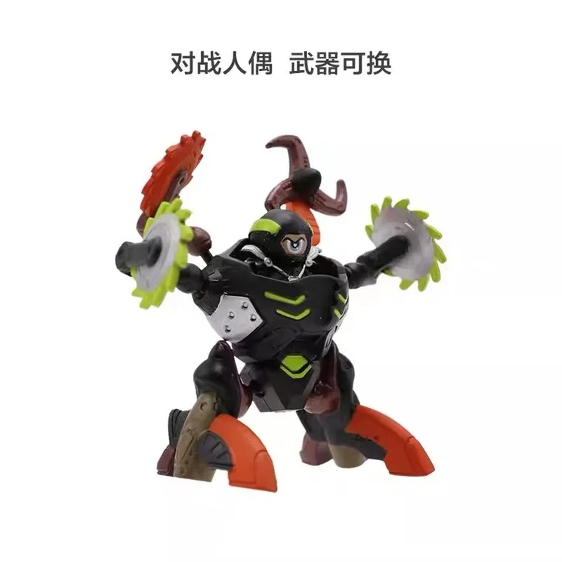 الأصلي جاهز للروبوت Boilo مبادلة معركة جاهزة 2 روبوت البوب الروبوتات مفاجأة لعبة صغيرة أنيمي الوحل عمل أرقام اللعب هدية #4