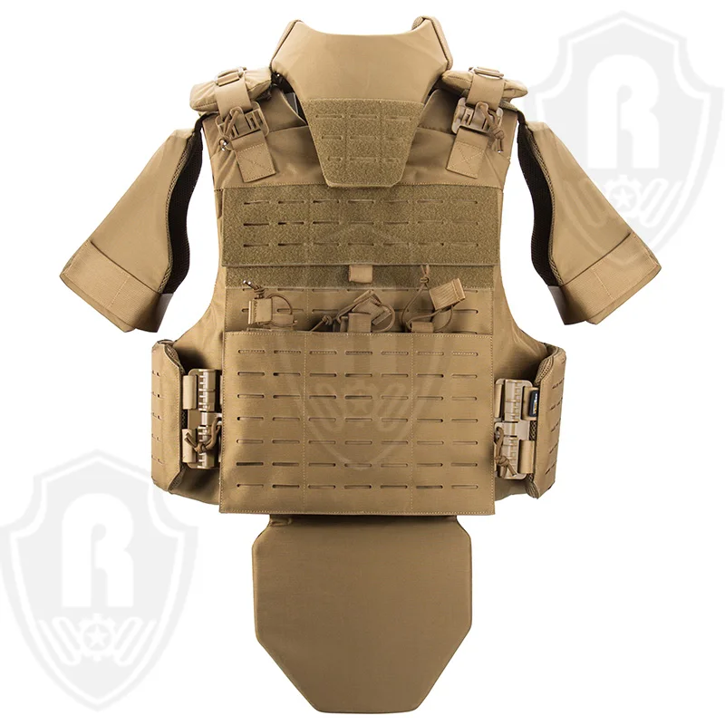 

Hot Sale Roewe Multifunctional Outdoor Customized Plate Carrier Combat Soft Armor Chalecos Anti Stab Tactical Vest