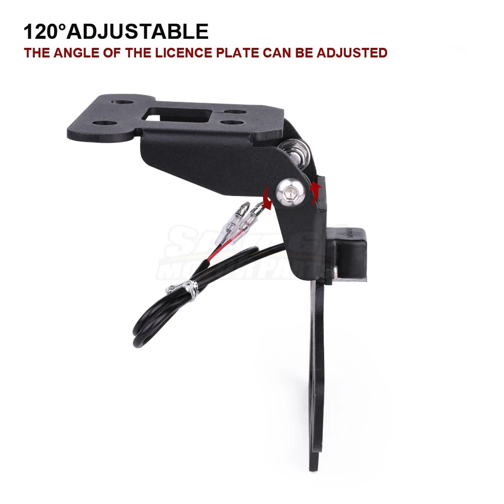 For Kawasaki Z400 Ninja400 2024 Motorcycle Adjustable Rear Tail Tidy Fender Eliminator License Plate Holder Ninja Z 300 250 2018 - Image 4