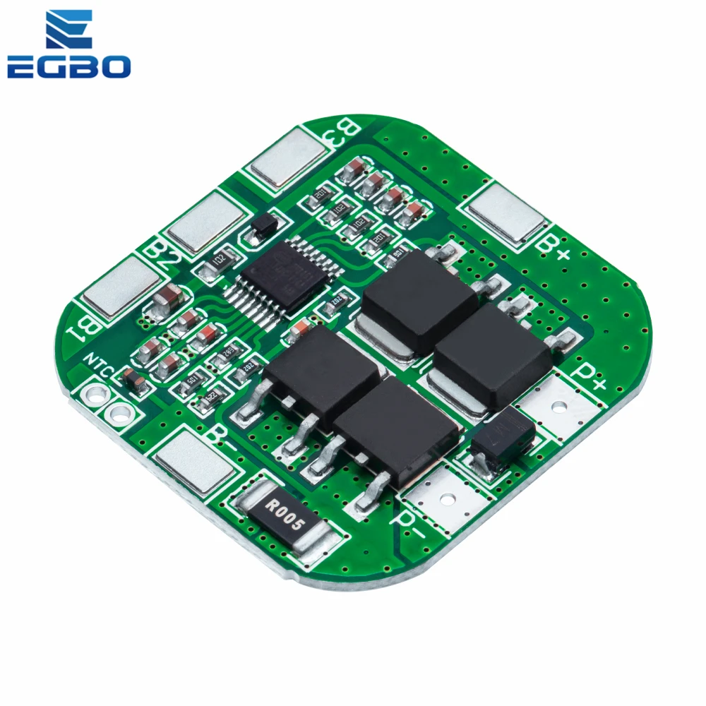 EGBO 4S 14.8V / 16.8V 20A peak li-ion 4 bms PCM scheda di protezione della batteria BMS pcm per batteria al litio LicoO2 Limn2O4 18650 li