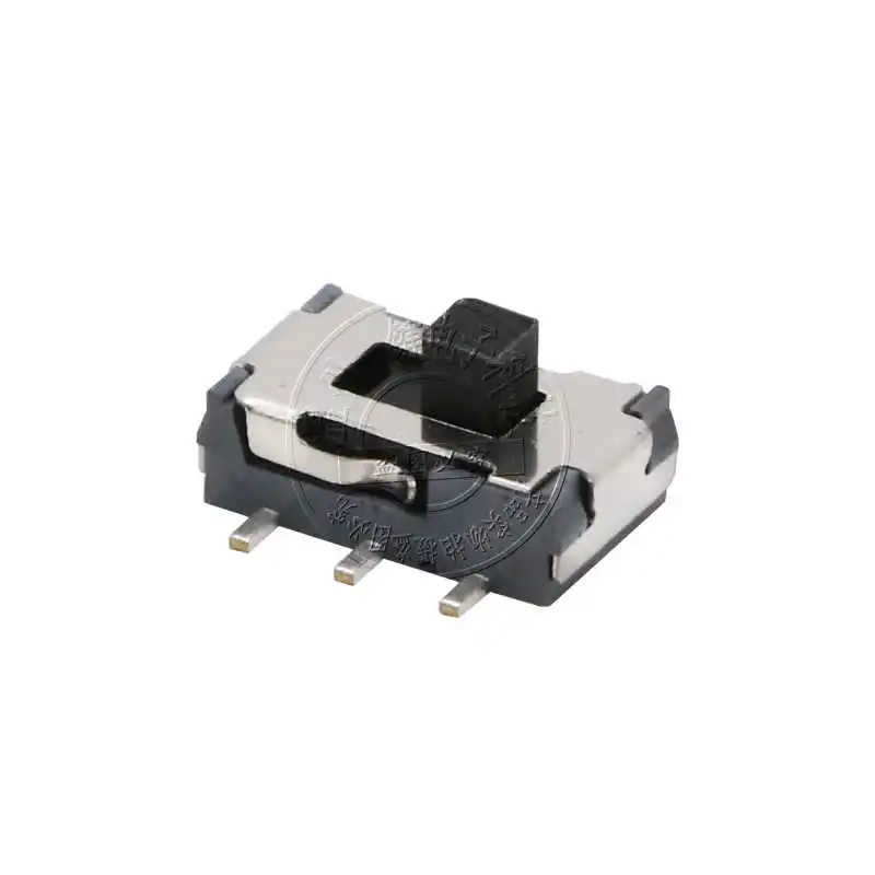 50PCS/MST-22C01A 6 feet 2 gears small toggle switch vertical patch no positioning column miniature toy sliding button