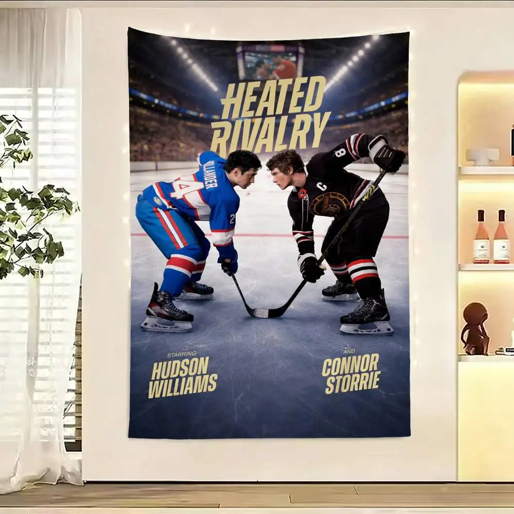 

TV H-heated Rivalry hot Flag Outdoor Decorations for Bedrooms Home Decor Items Decoration Banners