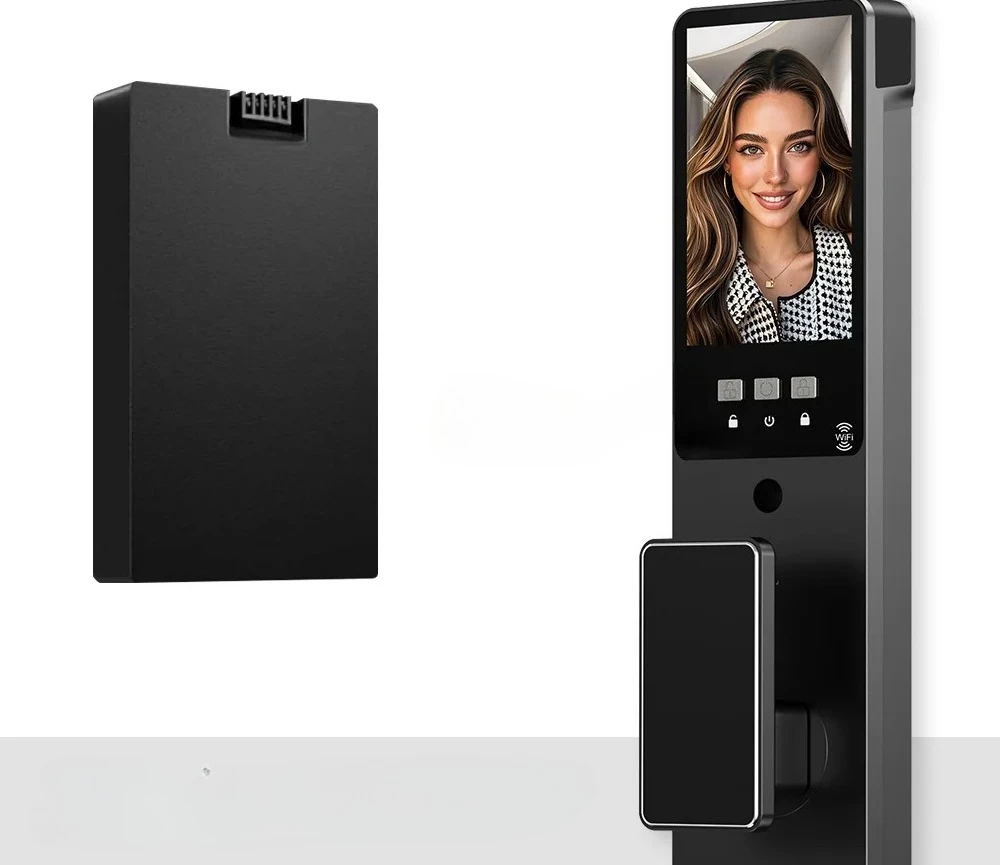 video call doodle smart lock facial recognition palm vein digital electronic lock 2026 new design application remote control