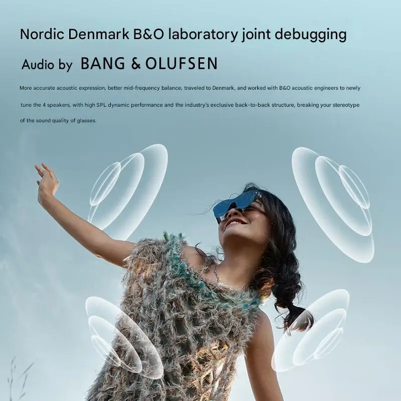 [2025 New Product] RayNeo Air4 Pro Smart AR Glasses Smart Glasses HD Giant Screen Viewing Glasses