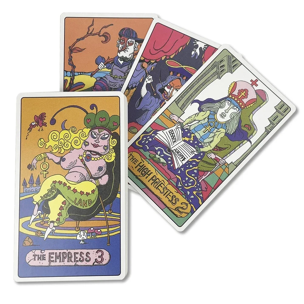 JoJo's Bizarre Adventure JOJO Tarot Cards STARDUST CRUSADERS 22 REGULAR & FAN ART Grand Akana & 9 Royal Gods 53pcs Oracle Cards