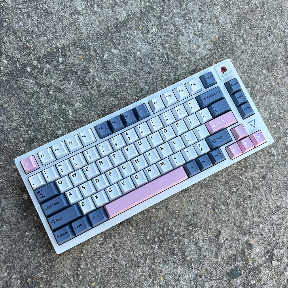 [Céu Azul] GMK Keycap Clone Arctic WOB Cereja Perfil Doubleshot ABS Keycaps para MX Mechanicla Keybo