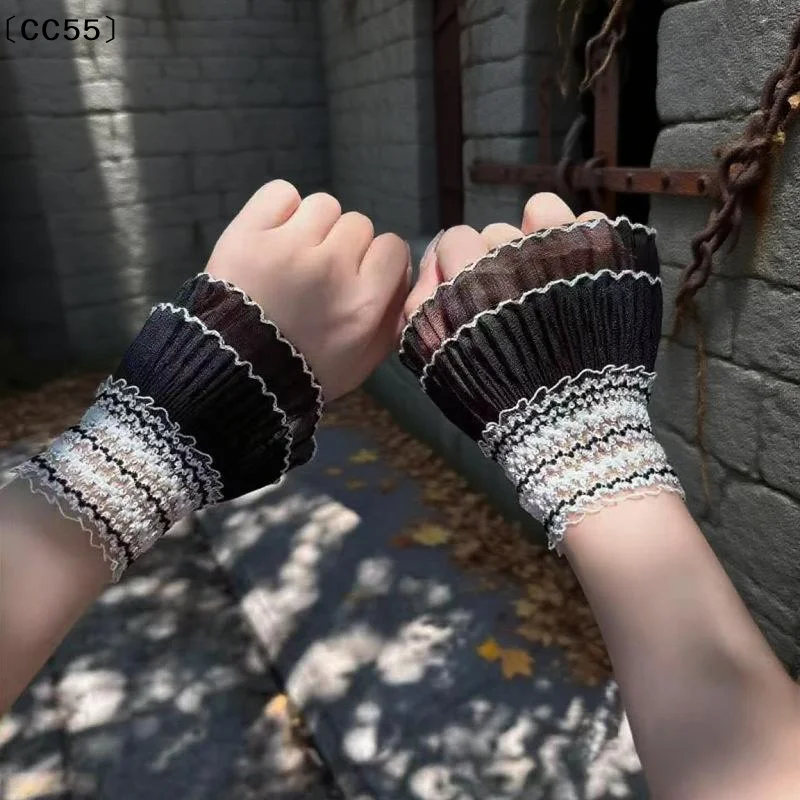 

1 пара декоративных кружевных манжет-перчаток для фотосессий, модные сексуальные аксессуары для фотосъемки [CC55]