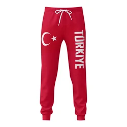 TüRKIYE Turkey Flag Mens Sweatpants with Pockets Joggers for Men Sports Casual Sweat Pants With Drawstring