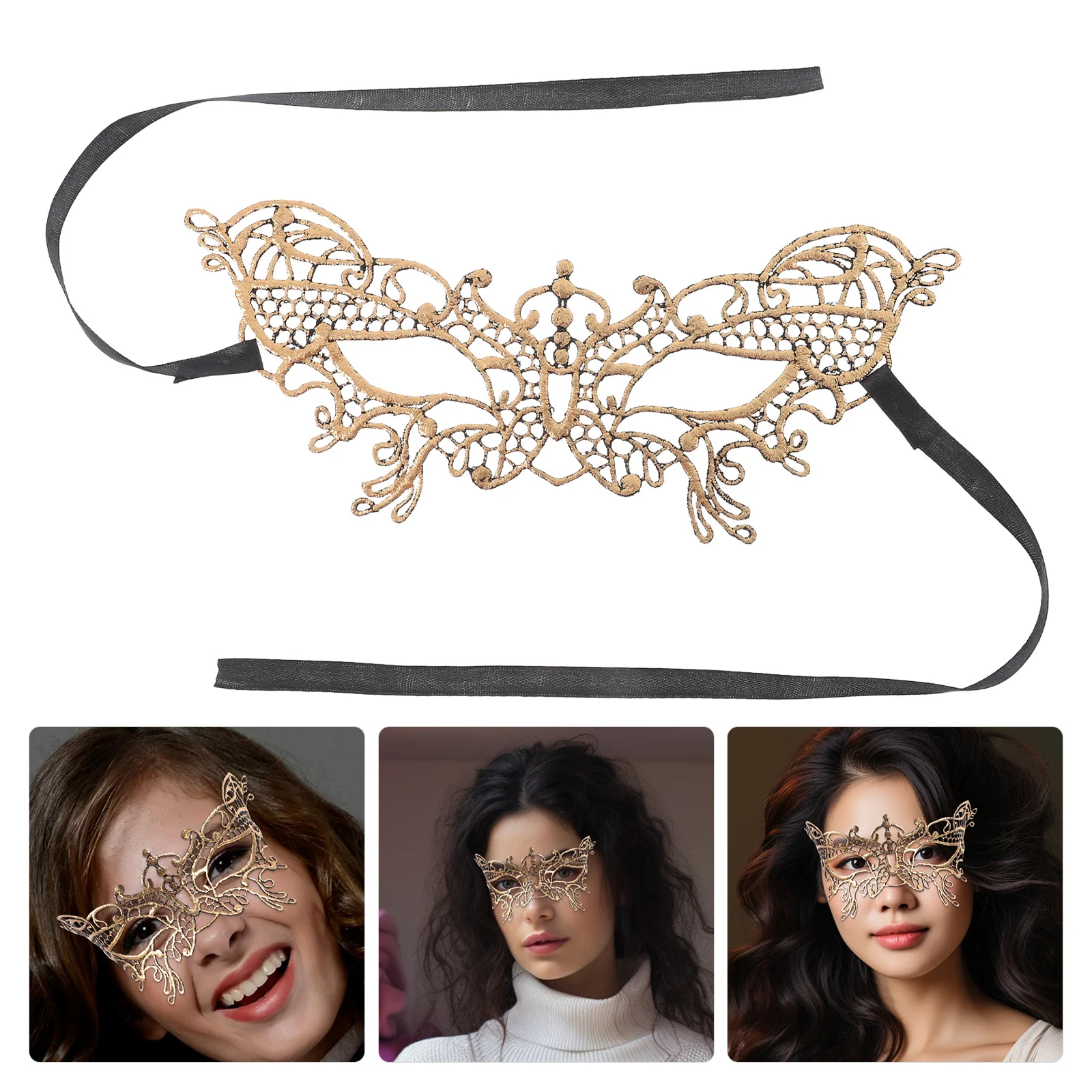 

Butterfly Half Face Masquerade Eye Masks Venetian Mask for Women Masquerade Ball Prom Halloween Party Costume Cosplay