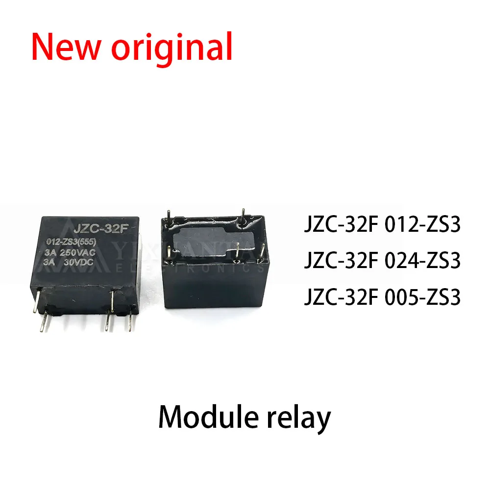 (10pcs) 100% New relay JZC-32F 012-ZS3 JZC-32F 024-ZS3 JZC-32F 005-ZS3 Module relay