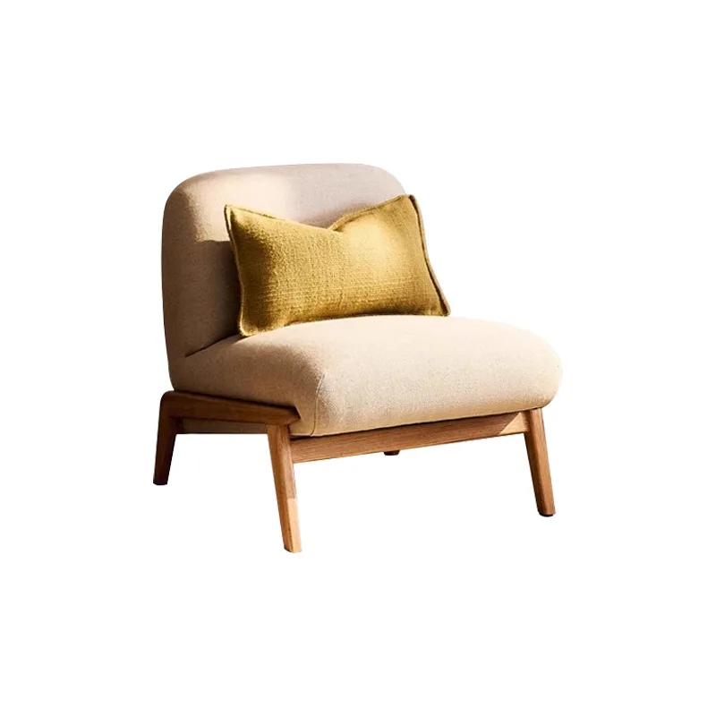 

Medieval lazy sofa chair casual single chair solid wood sofa