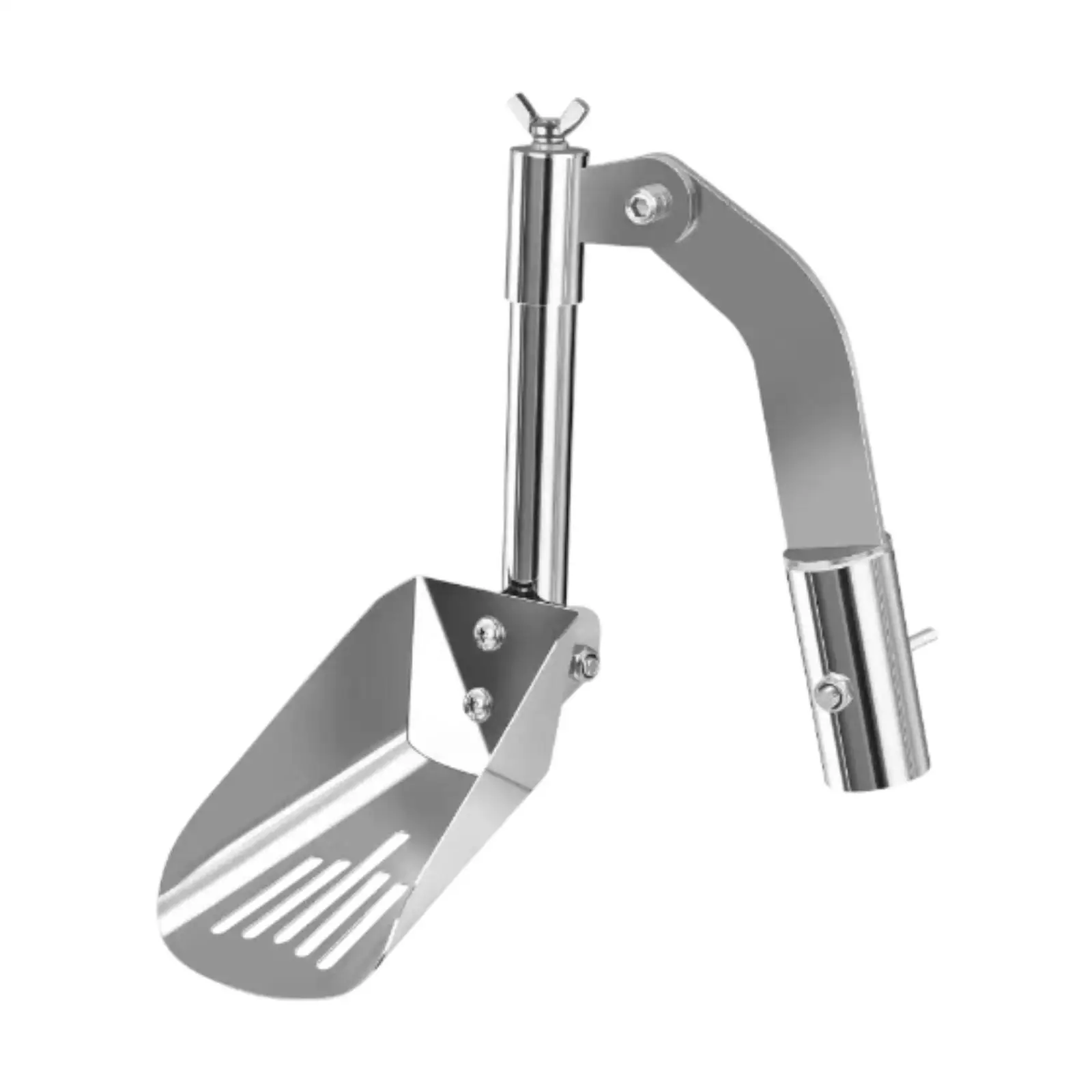 Pelle à gouttière en alliage d'aluminium, outil de nettoyage efficace pour toit, jardin, fosses et gouttières domestiques