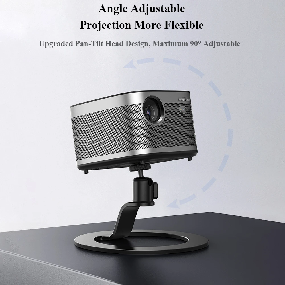 

New Mobile Projector Desktop Bracket Multi-angle Adjustable Metal Pico-Projector Holder Suitable for XGIMI H2 H3 JMGO Projector